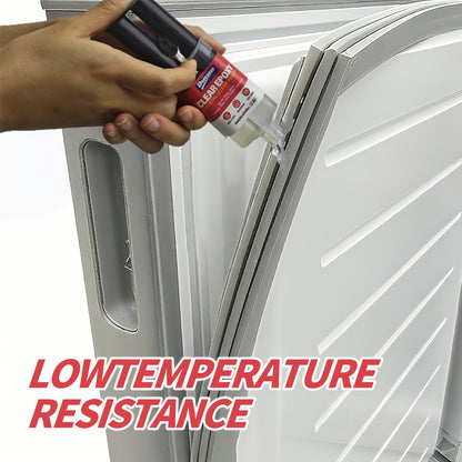 Cola adesiva epóxi transparente Doeyvose - Cola forte e impermeável, selante transparente para gavetas de frigorífico, portas, pavimentos, paredes, telhados e azulejos - Fórmula resistente semelhante à resina epóxi (25 ml/0,88 oz) - Multiusos