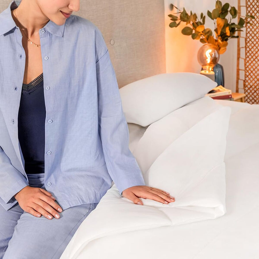 Enchimento nórdico Cecotec Flow ComfortCloud 3000 Soft 220 x 220 cm Branco