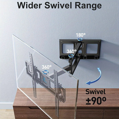 Holds Up to 40Kg Digital Display, TV Mounting Bracket, TV Display Wall Mount TV Bracket, Rotatable Tilting TV Bracket, Suitable for 66.04-152.4 cm Flat And Curved TV Or Monitor, Up to VESA 400X400 Mm