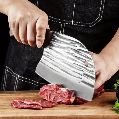 8pcs Japanese Knife Set 5Cr15 Stainless Steel Complete Kitchen Knife Set High Quality Chef Knife Butcher Knife Vegetable Cooking Knife Slices with Wooden Handle And Nylon Bag for Women Men Gifts