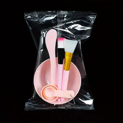 Face Mask Mixing Bowl Set, 7 In 1 DIY Facemask Mixing Tool Kit, Facial Mask Bowl Stick Spatula Silicone Face Mask Brush Soft Face Brushes Spoons