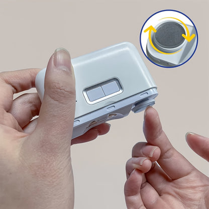 2in 1 Electric Automatic Nail Clipper Polishing Fingernail Trimmer Manicure