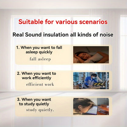 VIAN Noise-Canceling Earmuffs for Sleep - Industrial Grade Quiet, Anti-Noise Protection for Dorms & Security Work