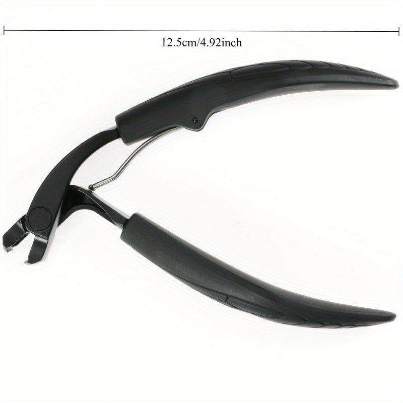 Corta-unhas profissional para unhas encravadas e unhas grossas de idosos - Corta-unhas resistente para podologistas, com cabo de fácil manuseamento, em aço inoxidável e lâminas curvas e afiadas.