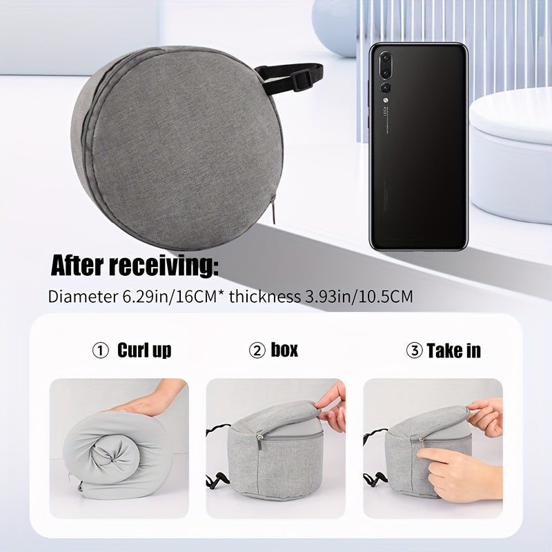 U-shaped neck pillow Slow rebound memory head pillow Travel head pillow anti-tilt neck pillow Sleep pillow nap pillow anti-side head neck pillow Car neck pillow for aircraft, cars, buses, offices, etc