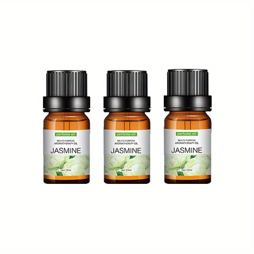 Each - Premium Essential Oil Set for Diffusers, Humidifiers, Candles &amp; Hair Care - Includes Rose, Ocean, Cherry Blossom, Lavender, Jasmine, Sandalwood, Sweet Orange, White Tea, Lemon, Mint, Mini