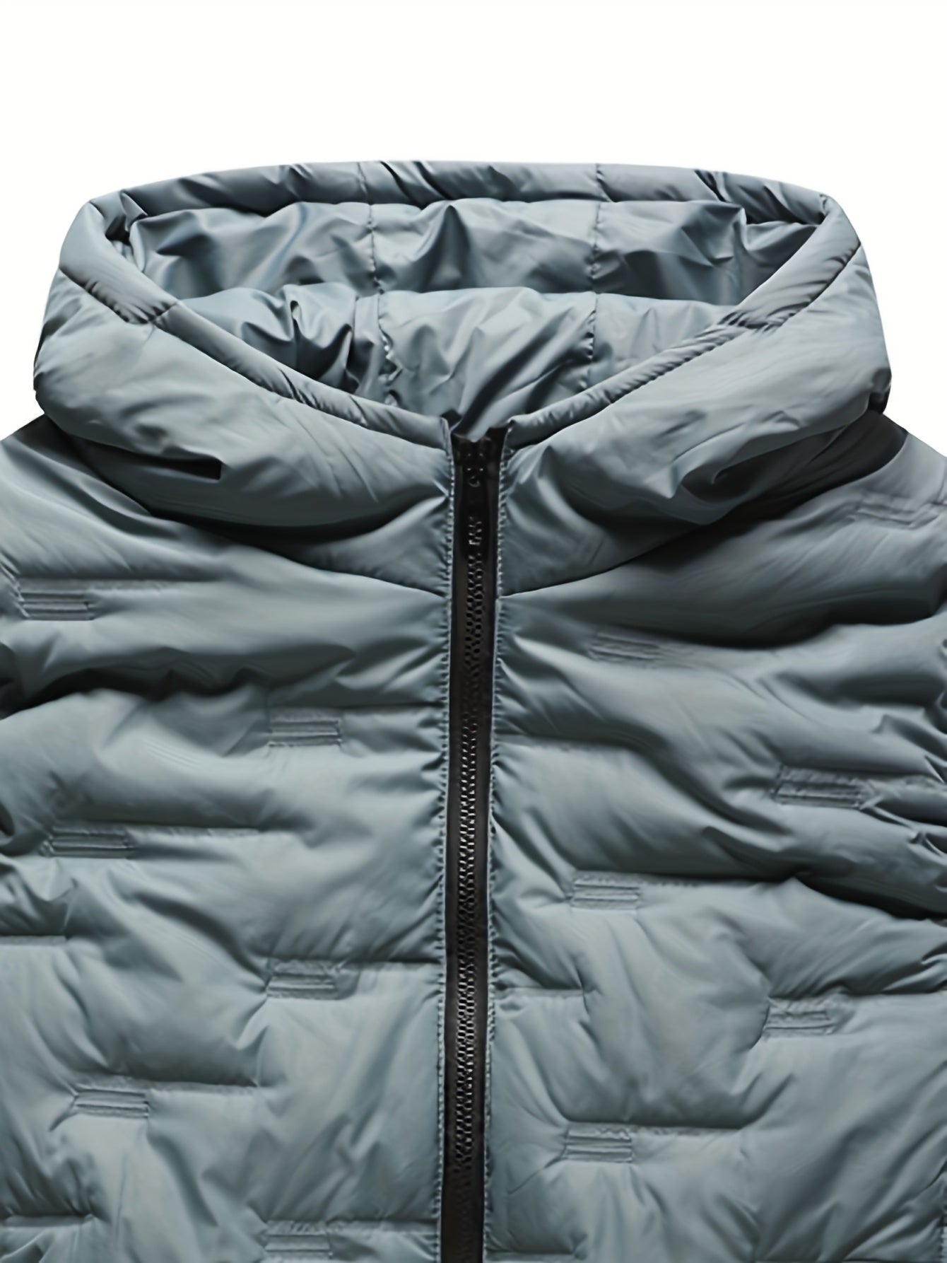 Men's Trendy Autumn Winter Hooded Thermal Vest Casual Sleeveless Jacket Coat Vest