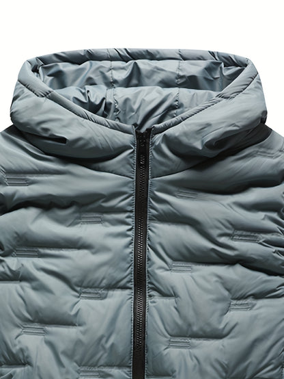 Men's Trendy Autumn Winter Hooded Thermal Vest Casual Sleeveless Jacket Coat Vest