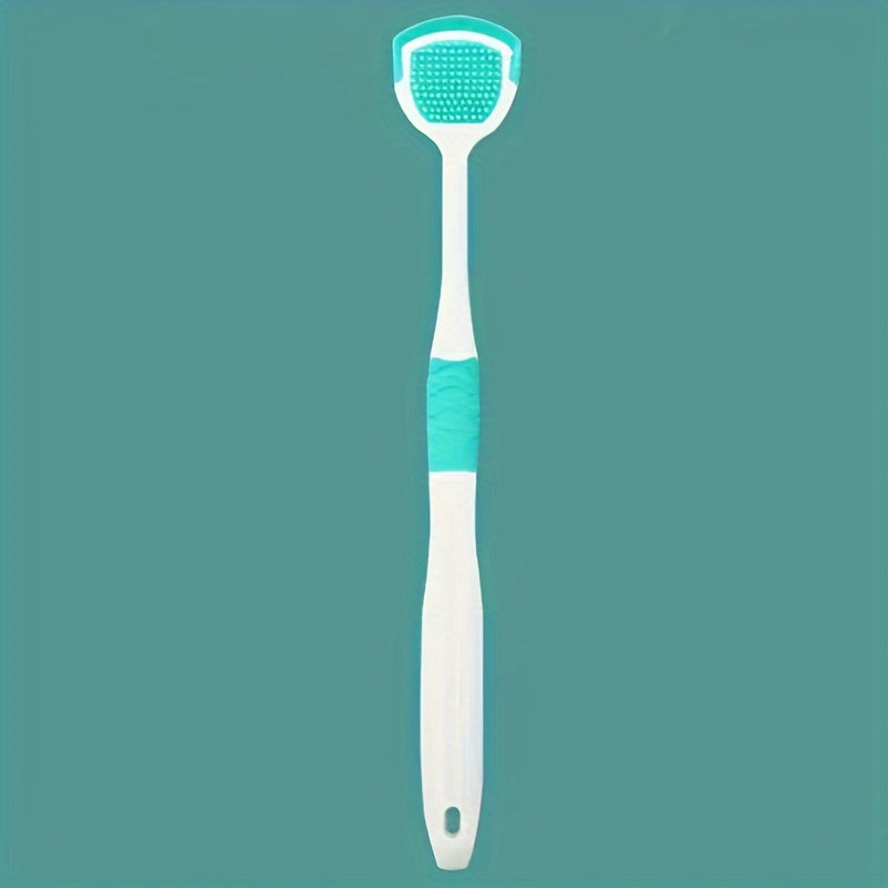 1pc Tongue Scraper, Tongue Coating Scraper, Reduce Bad Breath For Oral Care, Silicone Tongue Cleaners, Silicone Tongue Cleaning Tools For Adults
