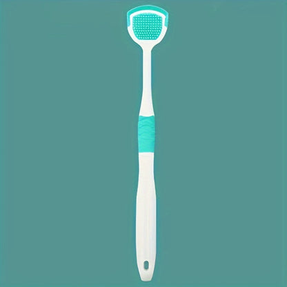 1pc Tongue Scraper, Tongue Coating Scraper, Reduce Bad Breath For Oral Care, Silicone Tongue Cleaners, Silicone Tongue Cleaning Tools For Adults