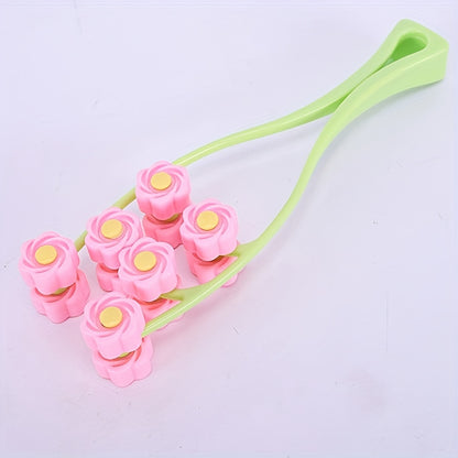 Face Massager, Facial Massage, Flower Type Massage Roller for V Face Pull Tight Firming, Beauty Tool(Use with Caution on Sensitive Skin)