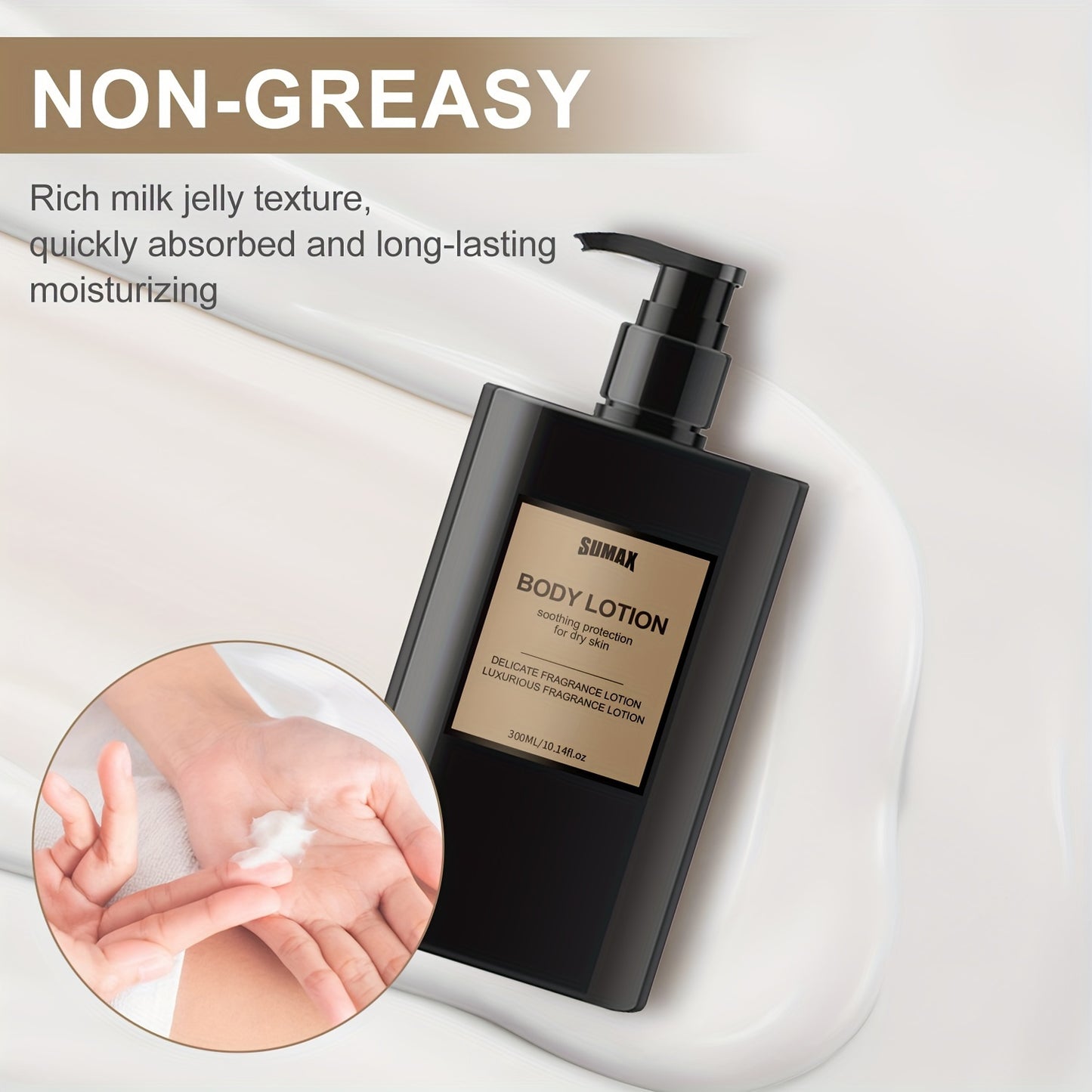 Perfumed Lotion, Body Moisturizer, for All Kinds Of Light Beige, Deep Moisturizing, Morning And Night, for Both Men And Women