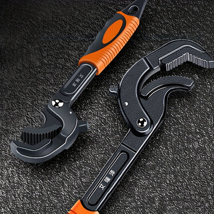 Universal Wrench Multifunctional Opening Wrench Adjustable Ratchet Spanner Hand Repair Tools