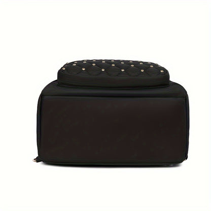 Casual Style Large Capacity Backpack with Adjustable Strap - Lightweight, Durable, Multi-Pocket Design, Zipper Closure, Polyester Lining, Perfect for Commute & Travel, Commute Backpack|Casual Style Backpack|Durable Backpack