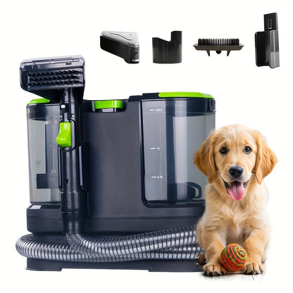 800w Portable Carpet Spot Cleaner Handheld for Sofas, Beds, Carpets, Upholstery Carpet Washing Cleaner Carpet Cleaner Vacuum Carpet Washing Machine Deep Cleaner Stain Remover Strong Suction Carpet Vacuum with Water