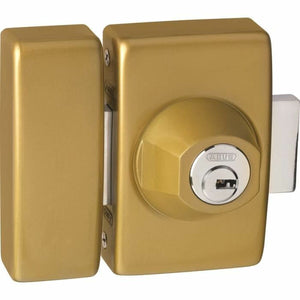 Fechadura de embutir ABUS Latão Aço 28 X 11 X 21 CM 45 mm