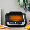 Fritadeira de Ar com Grill, Acessórios e Livro de Receitas InnovaGoods Fryinn 12-in-1 6000 Preto Aço 3400 W 6 L