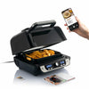 Fritadeira de Ar com Grill, Acessórios e Livro de Receitas InnovaGoods Fryinn 12-in-1 6000 Preto Aço 3400 W 6 L