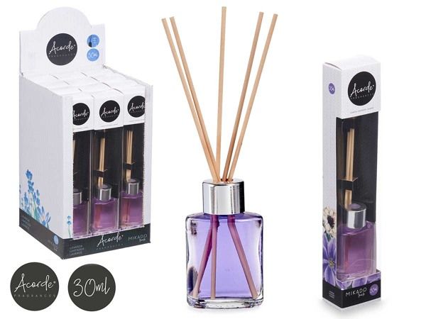 Lavender Mikado 30ml Reed Diffuser with Natural Rattan Sticks