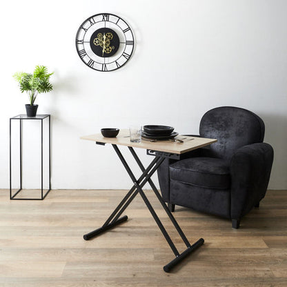 Reassemblable Particleboard Coffee Table 80x48x72cm Natural