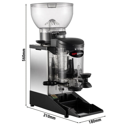GGM Gastro Professional Coffee Grinder 1kg Hopper Stainless Steel