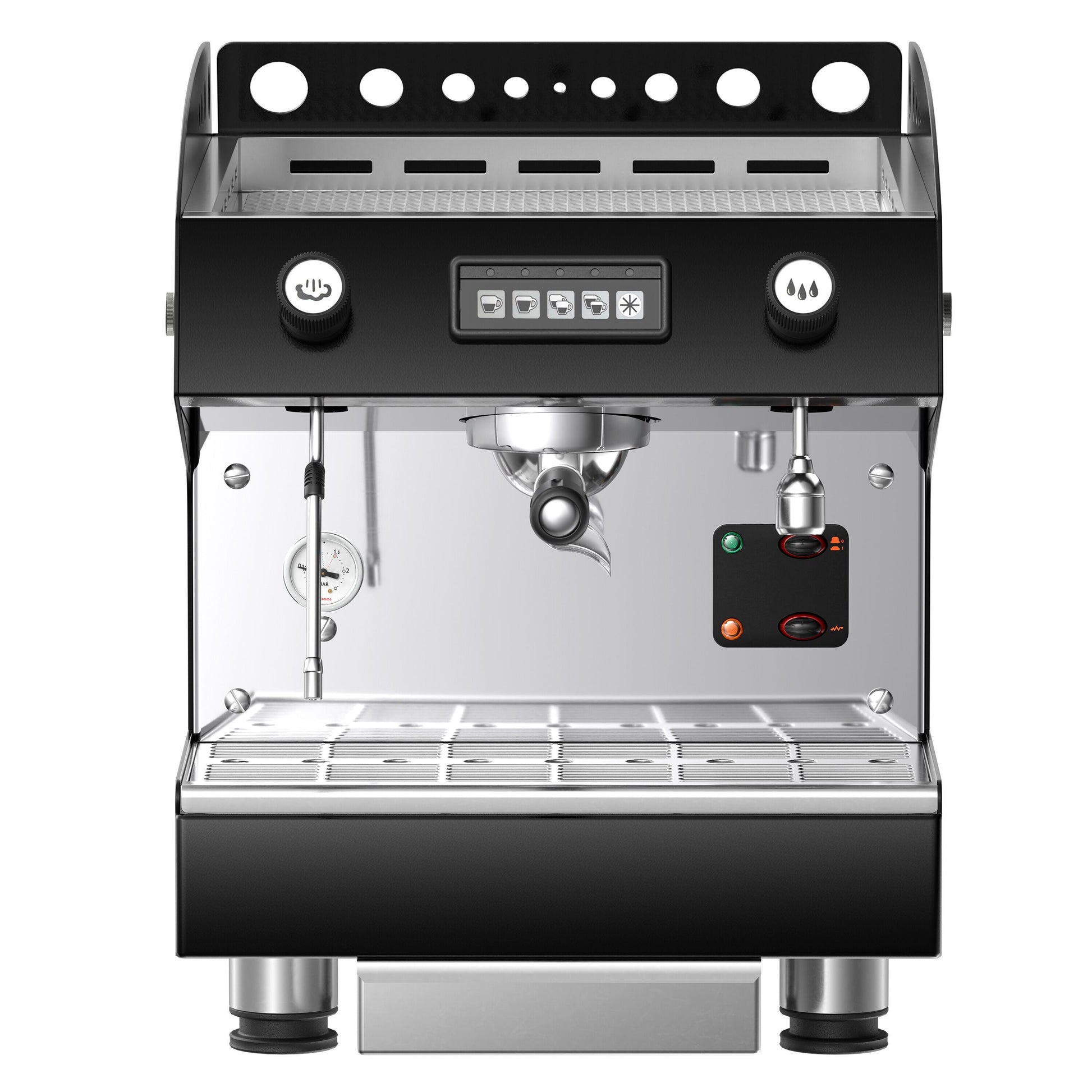 GGM Gastro Compact Commercial Espresso Machine 1 Group Pre-Infusion System
