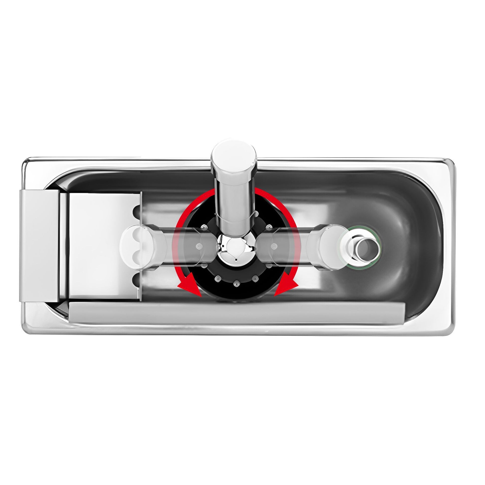 WATERSTOP Portioning Shower 81x98x264mm with Automatic Water Shut-Off Flow Regulator