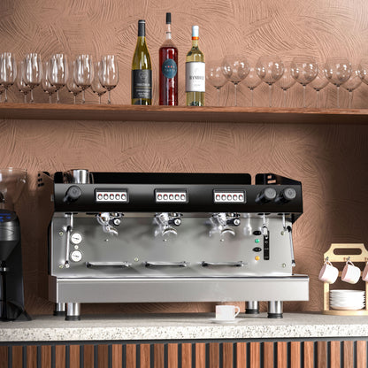 GGM Gastro Compact 3 Group Commercial Espresso Machine with Pre-Infusion