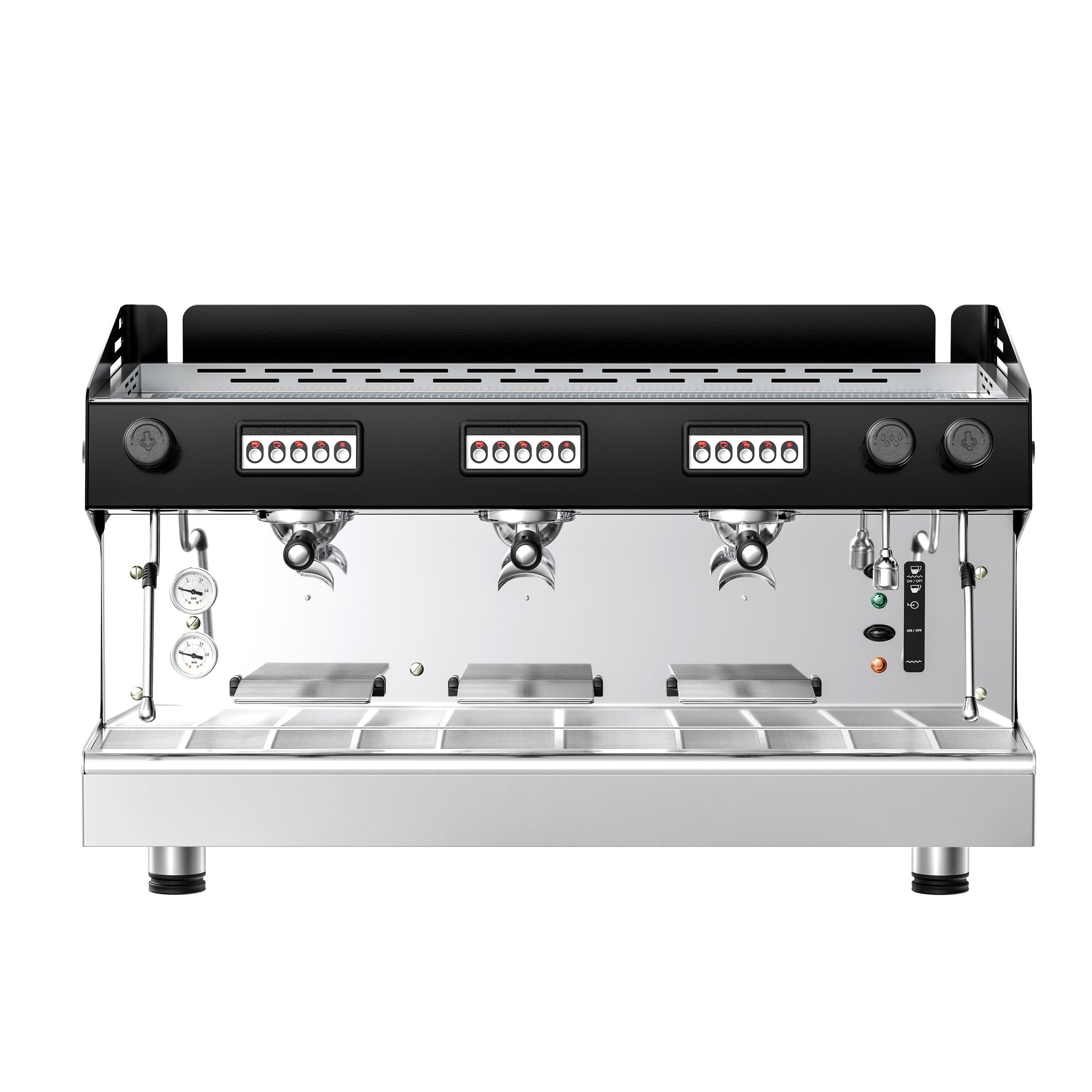 GGM Gastro Compact 3 Group Commercial Espresso Machine with Pre-Infusion