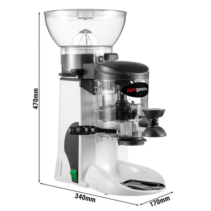 GGM Gastro MC20-WHITE Commercial Coffee Grinder 1kg White