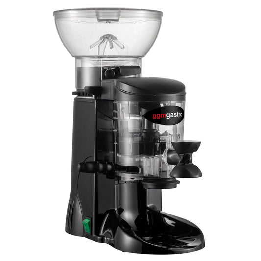 GGM Gastro Professional Coffee Grinder 1kg Beans With Doser Black