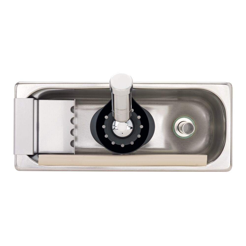 GGM Gastro WATERSTOP Recessed Ice Cream Scoop Washer 269x110x115mm