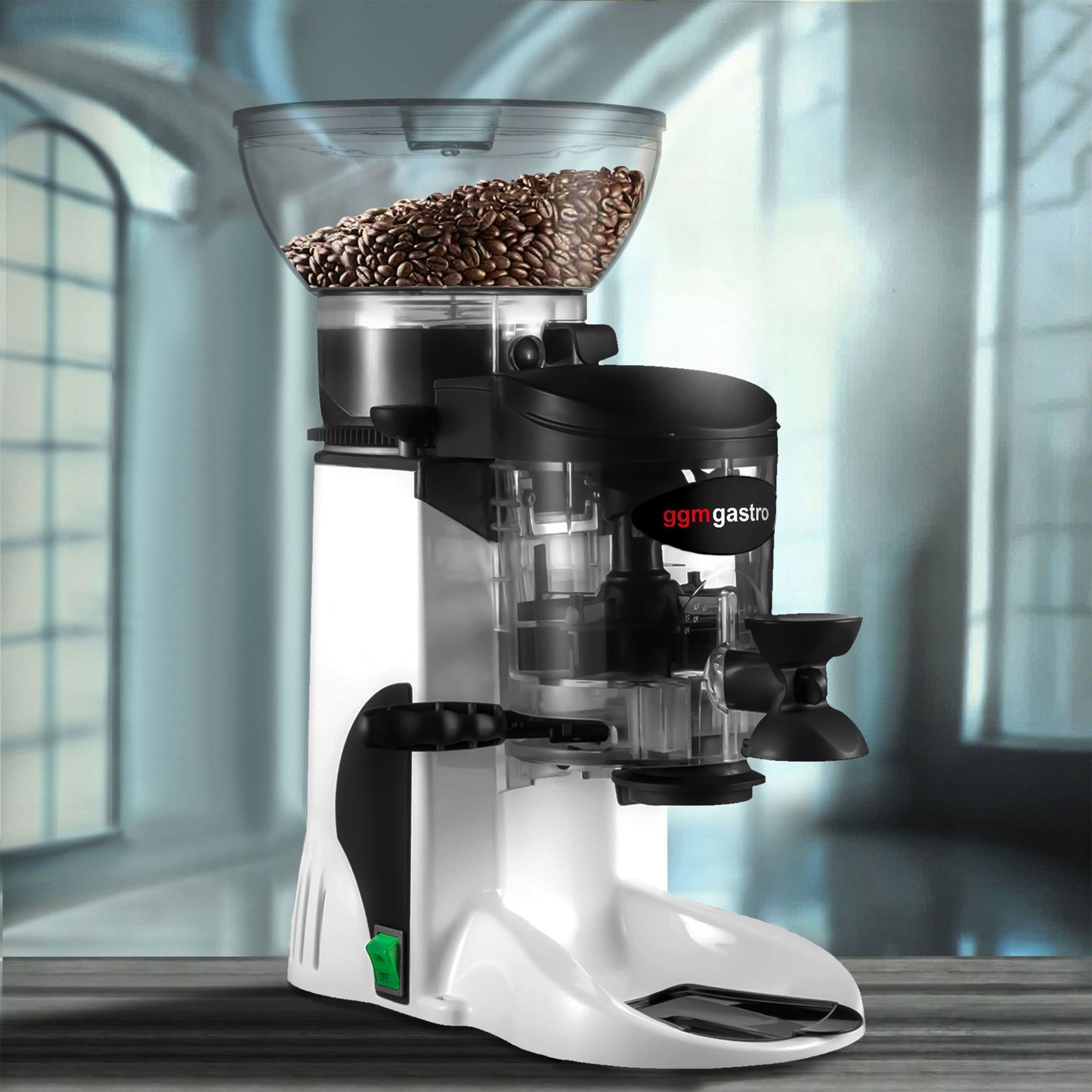 GGM Gastro MC20-WHITE Commercial Coffee Grinder 1kg White