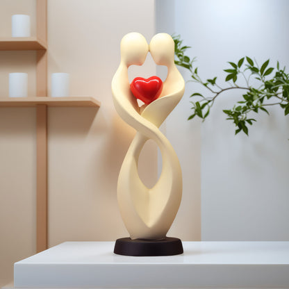 Personalized Couple Figurine Resin Art Deco Tabletop Decor Valentine Gift