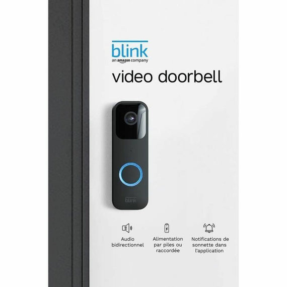 Intercomunicador Inteligente Blink Home Security Preto