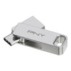 Memória USB PNY PFDI64GDULINKTYCG Prateado Aço 64 GB