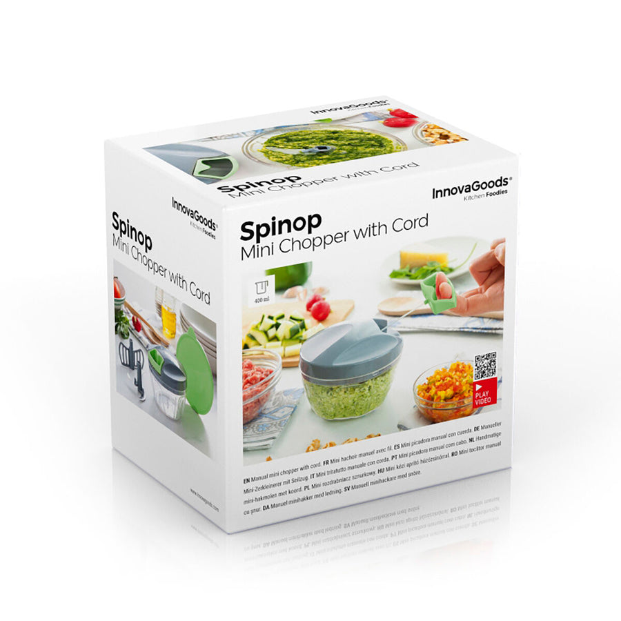 Mini picadora manual com fio Spinop InnovaGoods