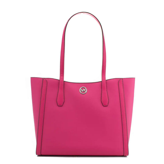 Bolsa a Tiracolo Michael Kors Leida Cor de Rosa 34 x 29 x 12 cm
