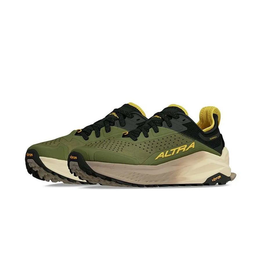 Altra Olympus 6 Olive men's trail running shoes (mountain running)